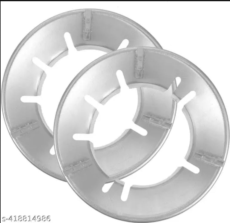 Stove burner jali placed on a gas burner