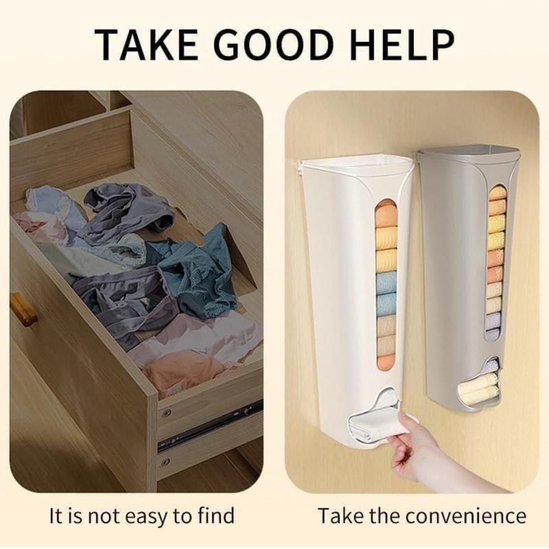 Multipurpose Drawer Organizer for Socks, Innerwear & Accessories | Space-Saving Closet & Wardrobe Organiser