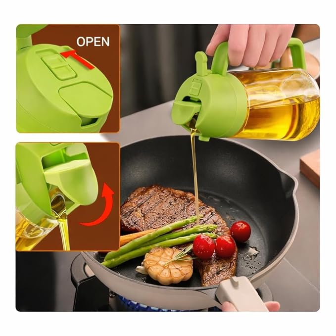 2-in-1 Oil Sprayer & Pour Dispenser for Air Fryer
