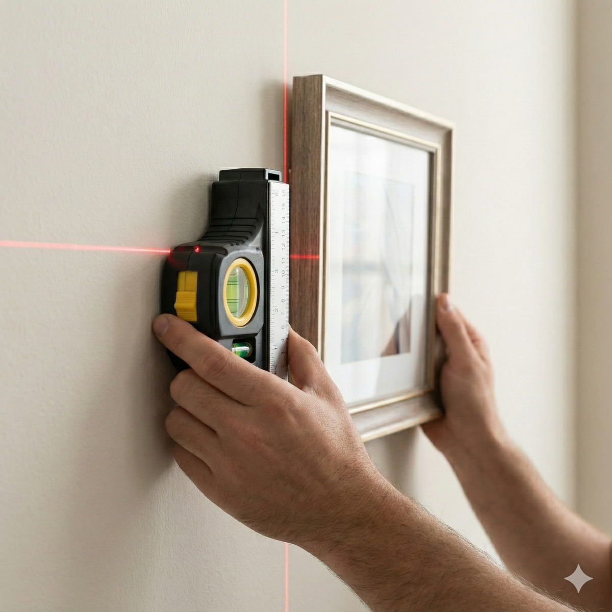 4-in-1 laser level with measuring tape