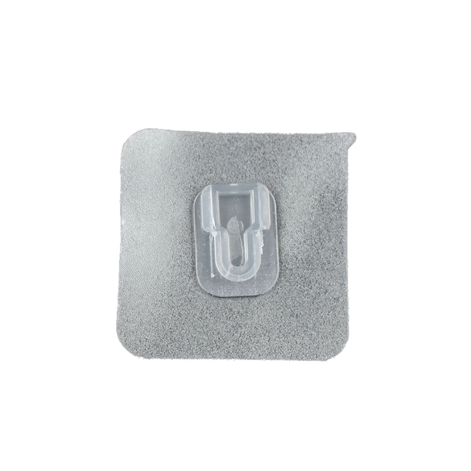 ClearGrip Hook – Transparent Adhesive Male Hook | Easy-Use, Small, & Lightweight Wall Hanging Solution (1pc).
