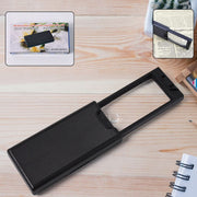 LED magnifying glass with extendable handle