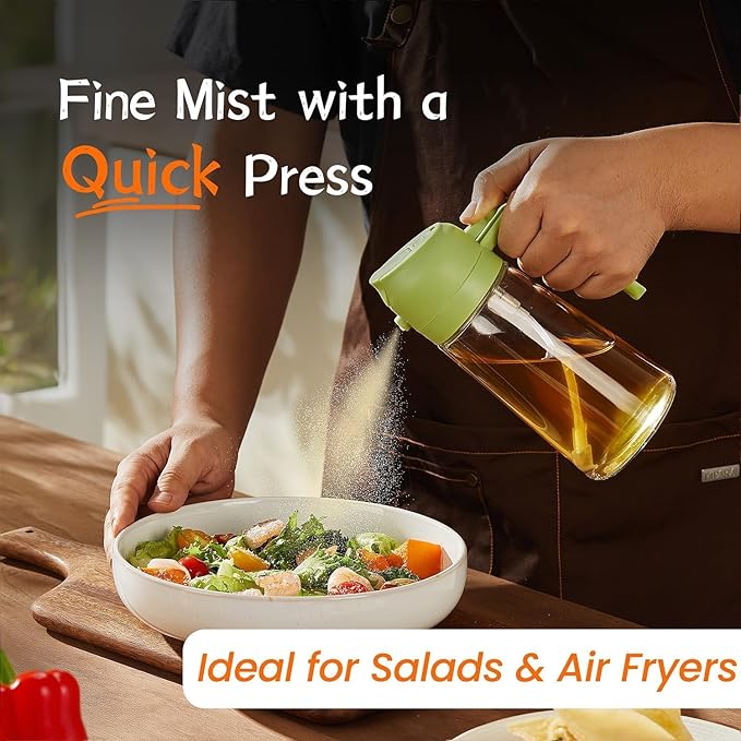 2-in-1 Oil Sprayer & Pour Dispenser for Air Fryer