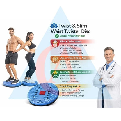 Waist Twister Disc, Rotating Ab & Core Exercise Board