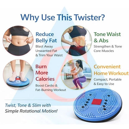 Waist Twister Disc, Rotating Ab & Core Exercise Board