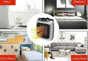 Wall-mounted portable electric room heater, 220V