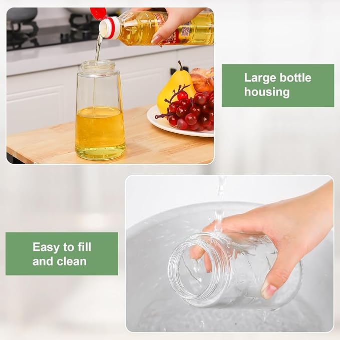 2-in-1 Oil Sprayer & Pour Dispenser for Air Fryer