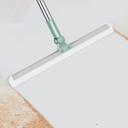 AquaWiz Pro – Self-Squeeze PVA Sponge Mop & Squeegee | Hands-Free, 360° Rotating Multi-Surface Floor Cleaner for Wet & Dry Use.