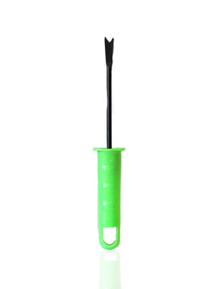 Gardening hand tools laid out, 5-piece set